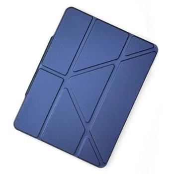 Чехол Origami Smart Case pencil groove для iPad Air 13 / Pro 12,9 2022 sapphire сапфировый ярко синий с местом под стилус