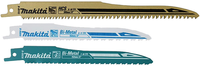 Zestaw brzeszczotów do pił szablastych Makita B-13677 3 szt (0088381359672)