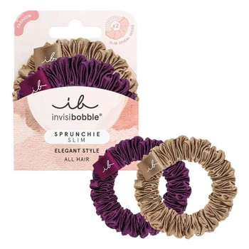 Резинка-браслет Invisibobble SPRUNCHIE SLIM Elegant Style для волос 2 шт 12151