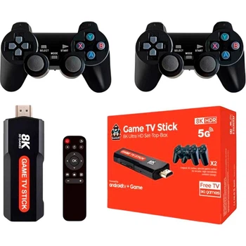 Ретро игровая приставка GameStick X2 Plus 64GB Black [134842]