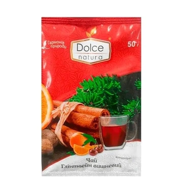 Чай концентрат Глинтвейн вишневый Dolce Natura 50 г