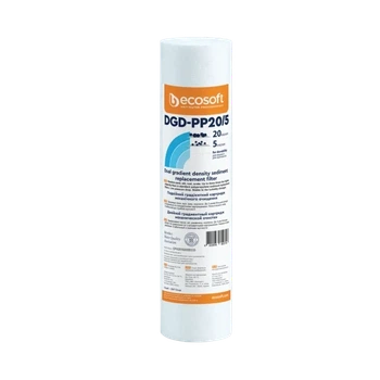 Картридж градиентный для фильтра холодной воды Ecosoft 25x10" вспененный полипропилен CPV2510205ECO