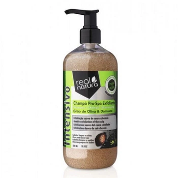 Шампунь-скраб для глибокого очищення шкіри голови Real Natura Sem Sal Pro-Spa Exfoliante, 500 мл (5600493405990)