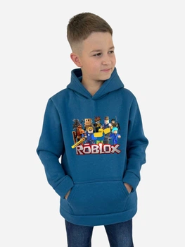 Подростковое теплое худи для мальчика Спиногрыз Roblox new 10-00986 140 см Морская волна (ROZ6501079113)