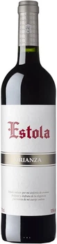 Вино Estola Crianza La Mancha DO червоне сухе 13% 0,75 л (8410479510221N)