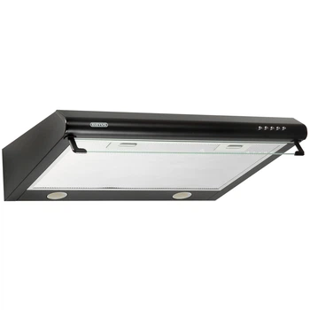 Вытяжка кухонная плоская ELEYUS BONA ІІ LED SMD 50 2 мотора Черный