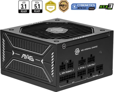 Блок живлення MSI MAG A750GLS PCIE5 750 Вт