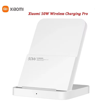 Беспроводная зарядка Xiaomi 50W Wireless Charging Stand Pro Сяоми MDY-14-EN Белая