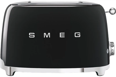 Тостер Smeg 50' Style Black TSF01BLEU (8017709187002)
