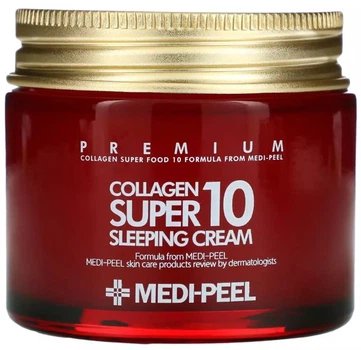 Омолоджуючий нічний крем для обличчя з колагеном MEDI PEEL Collagen Super10 Sleeping Cream 70 мл