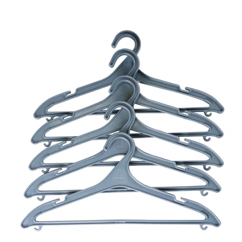 Плечики для одягу Laundry набір 5 шт, сірий (VL-50 S2 gray)
