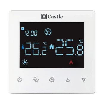 Терморегулятор програмований Castle AC606H Білий