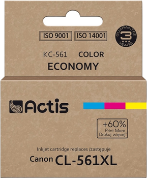 Картридж Actis для Canon CL-561X Tri-Color 18 мл (5901443390862)