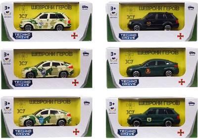 Мінімодель Techno Drive Шеврони Героїв S1 1 шт (250363UM-CDU)