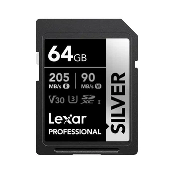 Карта пам'яті Lexar Professional Silver Pro SDXC 64gb (LSDSILV064G-BNNNG)