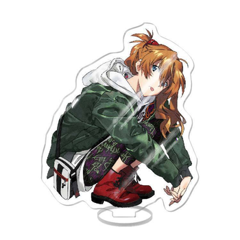Акриловая фигурка Евангелион Аска Лэнгли Evangelion Asuka Langley 10 см