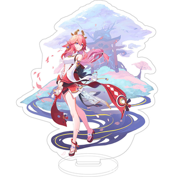 Акриловая фигурка Геншин Импакт Яэ Мико Genshin Impact Yae Miko 16 см (D295953A08E4)