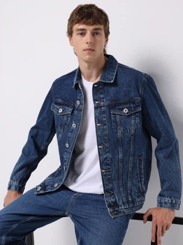 Джинсова куртка чоловіча Colin's CL1077295DN44274 M Nila Wash (8684112972459)