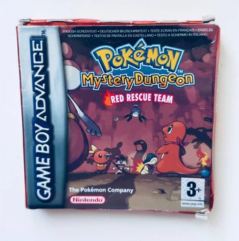 Картридж для Nintendo GameBoy Advance - Pokémon Mystery Dungeon Red Rescue Team, английская версия, Б/У