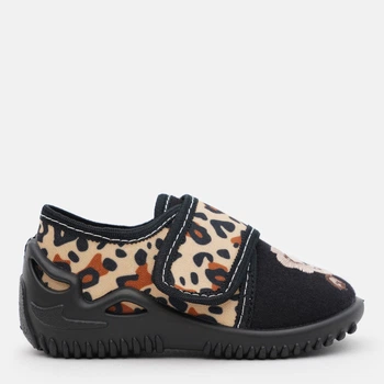 Детские текстильные тапочки для мальчика Zetpol LEW 1 1183 20 Black/Beige (ROZ6501039395)