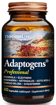 Suplement diety Doctor Life Adaptogens Professonal 60 kapsułek (5903317644446)
