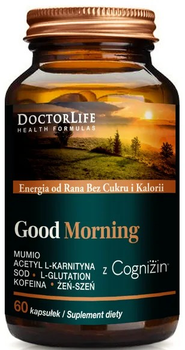 Suplement diety Doctor Life Good Morning 60 kapsusłek (5903317644941)
