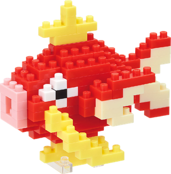 Конструктор Nanoblock Меджикарп NBPM-035 130 деталей (4972825209837)