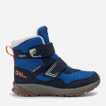 Детские зимние ботинки для мальчика Jack Wolfskin Polar Bear-B Texapore Mid Vc K A62144_C0411 27 Синие (4064886365482)