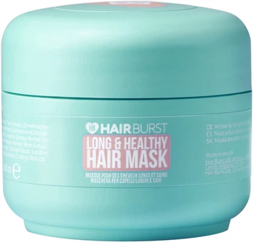 Маска для волосся HAIRBURST Long And Healthy, інтенсивне зволоження та блиск, тревел-формат 30 мл