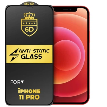 Защитное стекло 6D Anti-Static iPhone 11 Pro Glass Shield (41477)