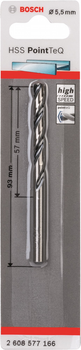 Wiertło do metalu Bosch HSS PointTeQ 5.5 mm (2608577166)