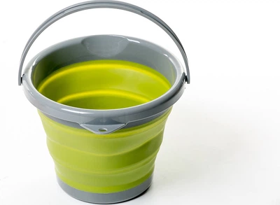 Ведро складное Tramp 5L оливковое силикон 5 л (3016147389)