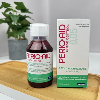 Ополіскувач PERIO-AID 0.05% ACTIVE CONTROL антисептична, протизапальна дія 150 мл