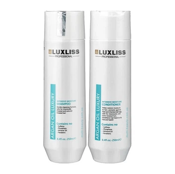 Зволожувальний набір з аргановою олією Luxliss Argan Oil Luxury Intensive Moisture: шампунь + кондиціонер 250 мл