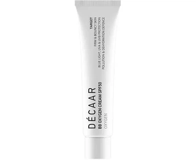 ВВ-крем кислородный SPF 50 с перфтордекалином Decaar BB Oxygen Cream SPF 50 15 мл