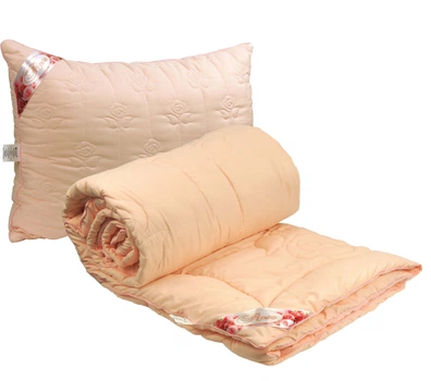 Набір Руно ковдра 140х205 + подушка 50х70 "Rose Pink" 924.52Rose Pink