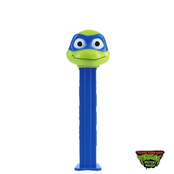 PEZ Dispenser Turtles Leonardo (PEZ диспенсер «Черепашки-ніндзя» Леонардо) з цукерками 17 г (2 уп х 8,5г) 1 шт