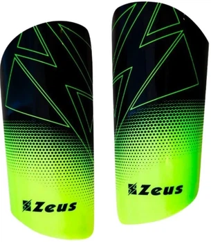 Щитки футбольные Zeus Parastinchi Eko черный, салатовый Z01600