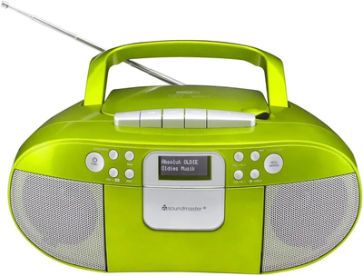 CD бумбокс Soundmaster SCD7800gr Зеленый - Уценка