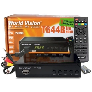 Цифровой ресивер Т2 World Vision T644B FM