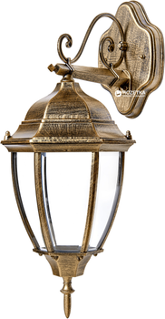 Вуличний світильник Delux Palace A007 60W E27 Чорне золото (90011354)