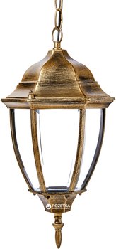 Вуличний світильник Delux Palace A009 60W E27 Чорне золото (90011357)