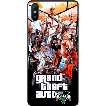 Чехол силиконовый бампер Candy для ZTE Blade A51 Lite с рисунком GTA ГТА