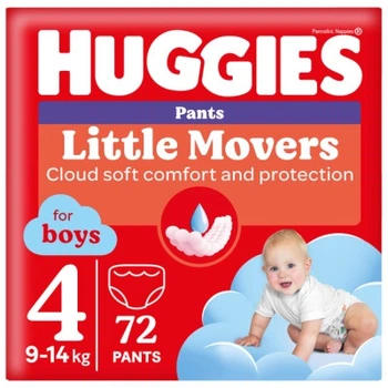 Подгузники Huggies Pants 4 (9-14 кг) для мальчиков 72 шт (5029053564104)
