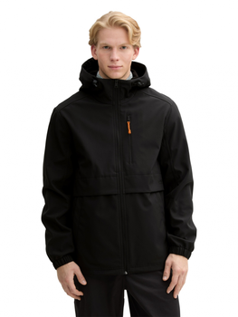 Куртка Tom Tailor softshell jacket M Чорний 1043829-29999