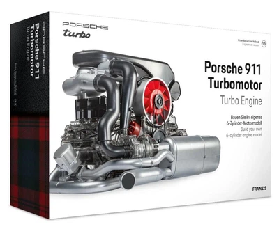 Конструктор мотора Porsche 911 Turbomotor Turbo Engine kit Двигатель масштаб 1:3