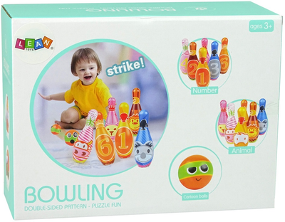 Ігровий набір LEAN Toys М'які кеглі 10477 (5904665993163)
