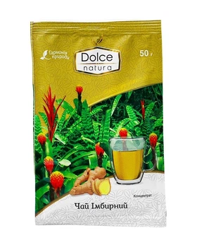 Чай концентрат Имбирь Dolce Natura 50 г