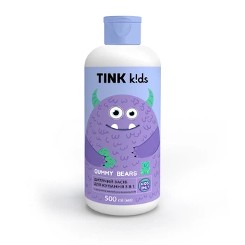 Детское средство для купания 3 в 1 Gummy Bears kids Tink 500 мл 4823109410893