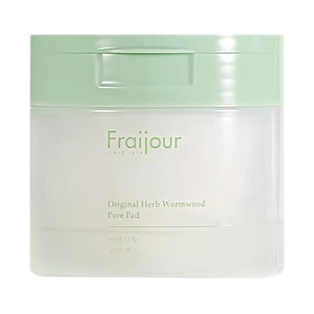 Пілінг-пади Рослинні екстракти Original Herb Wormwood Pore Pad 60 шт Fraijour 170 мл 8802929008783